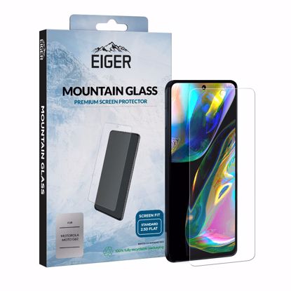 Picture of Eiger Eiger Mountain Glass Screen protector 2.5D for Motorola Moto G82 in Clear