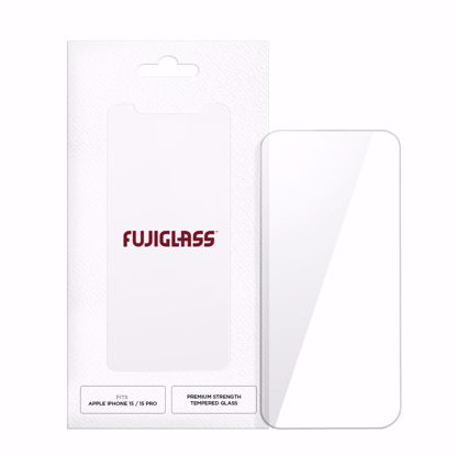 Picture of Fujiglass Fujiglass Screen Protector Standard 2.5D for Apple iPhone 15 / 15 Pro in Clear