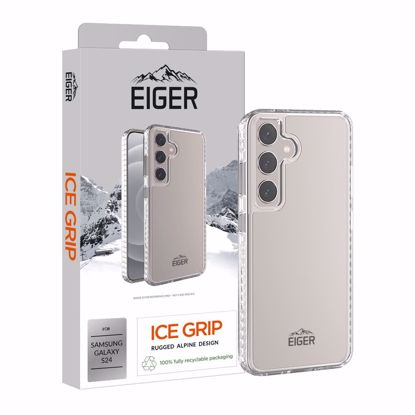 Picture of Eiger Eiger Ice Grip Case NEW for Samsung S24 in Clear
