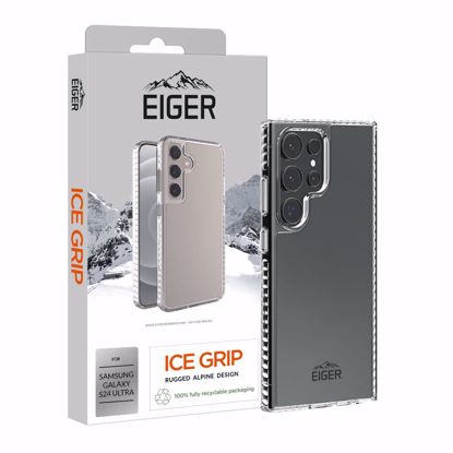 Picture of Eiger Eiger Ice Grip Case NEW for Samsung S24 Ultra in Clear
