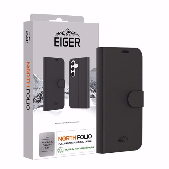 Picture of Eiger Eiger North Folio Case for Samsung S24 in Black