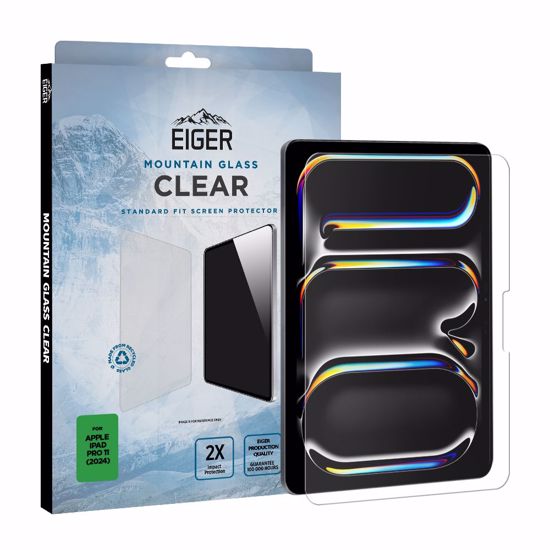 Picture of Eiger Eiger Mountain Glass CLEAR Tablet Screen Protector GRS for Apple iPad Pro 11 (2024)