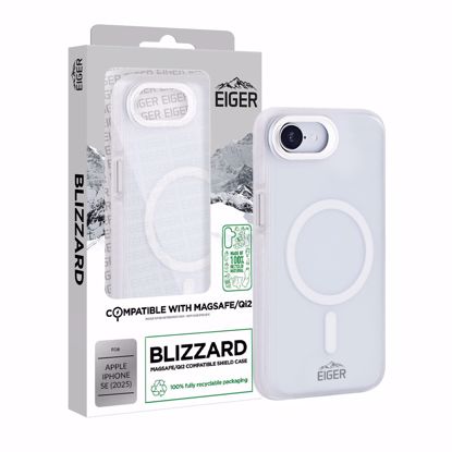 Picture of Eiger Eiger Blizzard Magsafe Case GRS for iPhone 16e in White